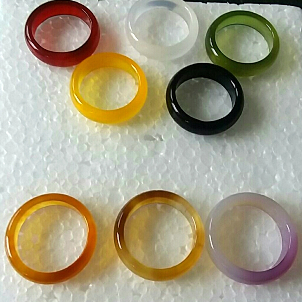 gemstone band ring sale jade one band